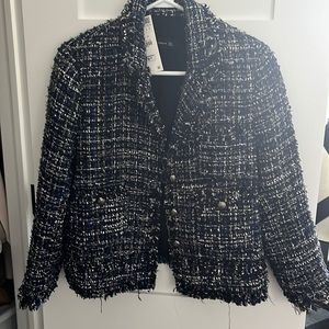 Zara tweed blazer